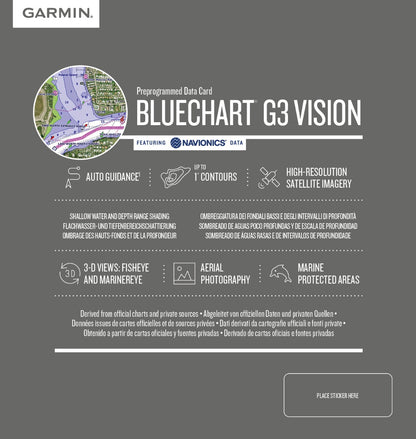 Garmin Gulfs of Finland and Riga Charts BlueChart g3 Vision | VEU050R | microSD/SD by Garmin