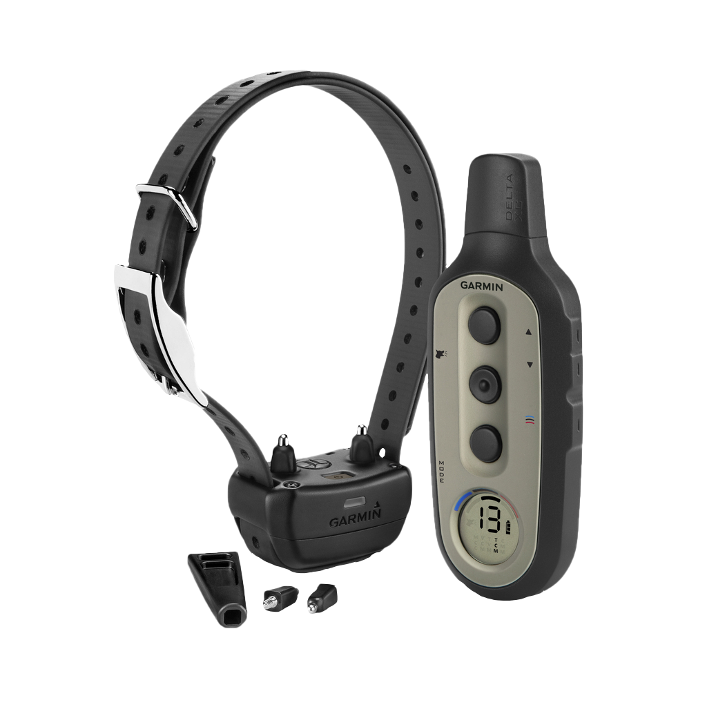 Garmin Delta Sport XC Dog Training Bundle: handheld remote, collar, 2 probes, refurbished