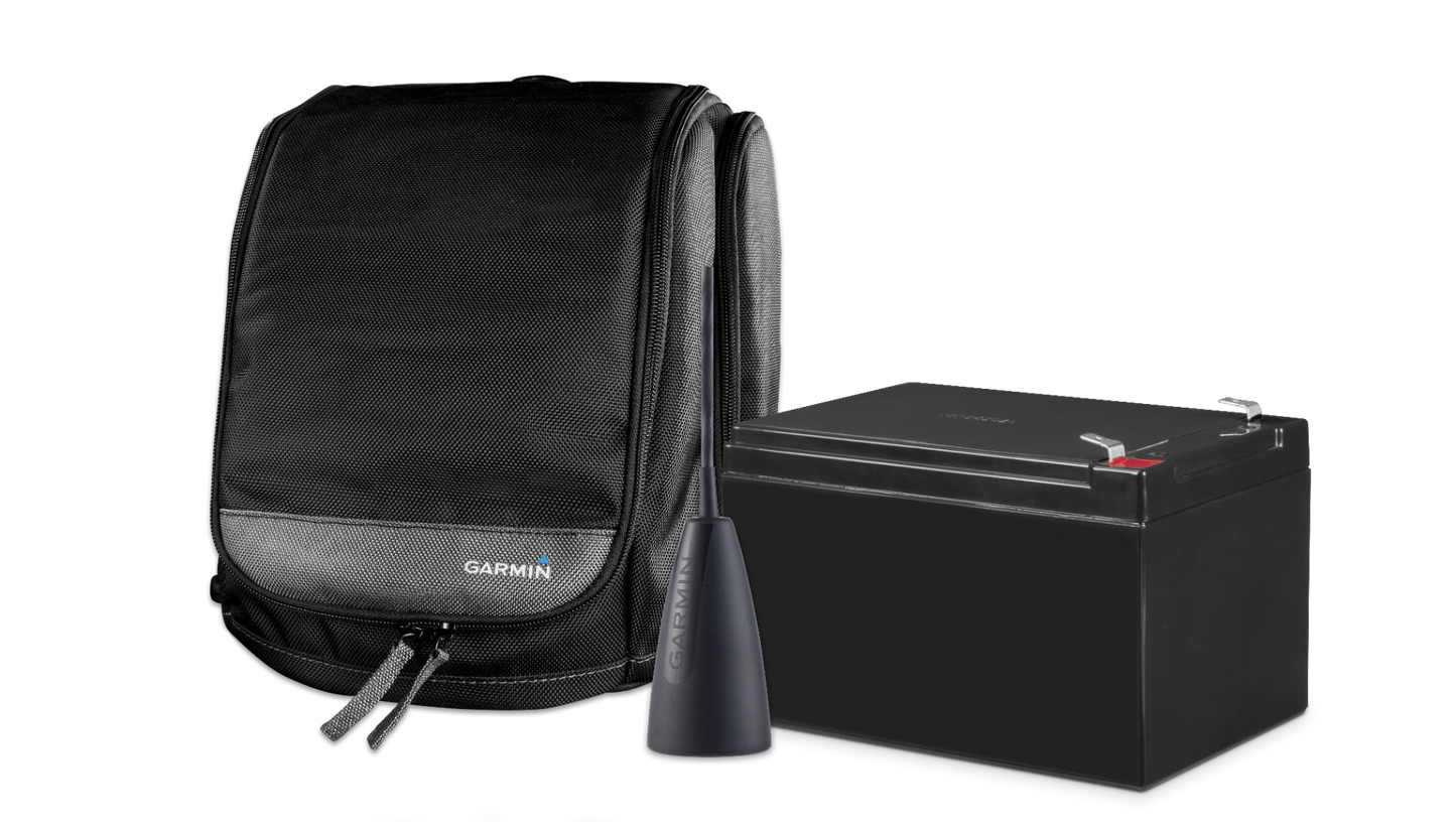 Garmin STRIKER Plus 4 Ice Fishing Bundle Includes Dual Beam-IF Transducer (010-01870-30) by Garmin