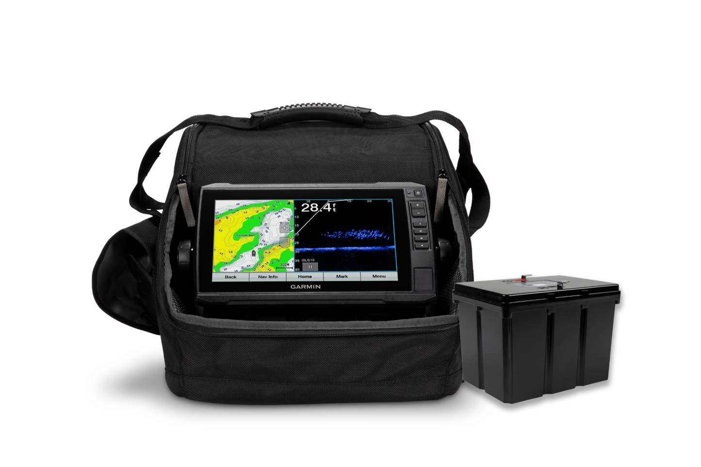 Garmin LiveScope Ice Fishing Bundle (010-02342-20) by Garmin