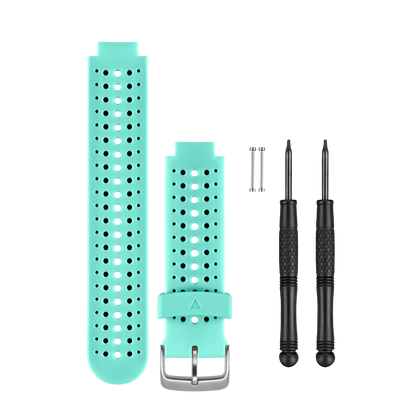 Garmin Frost Blue Silicone Watch Bands (010-11251-85) by Garmin