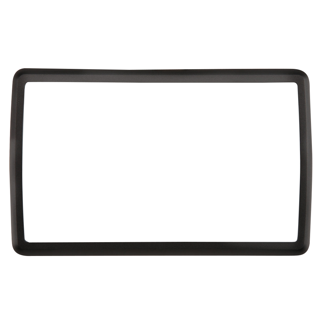 Garmin trim piece snap cover, black, for GPSMAP 7x1 series marine display