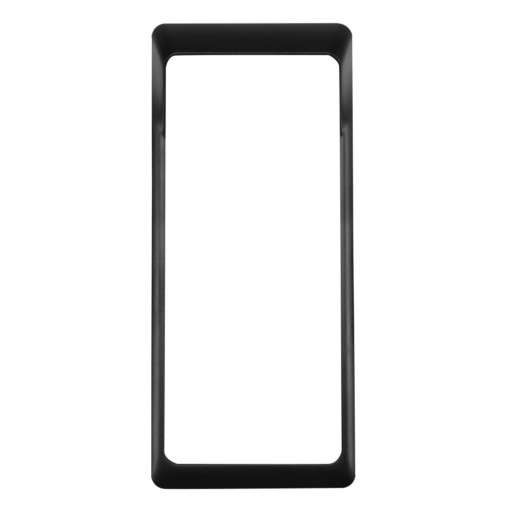 Garmin Trim Piece Snap Cover GRID, black plastic frame for marine electronics