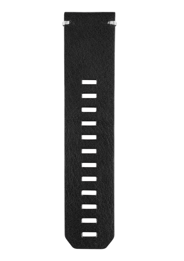 Garmin Black Leather Watch Band (010-12168-29) by Garmin