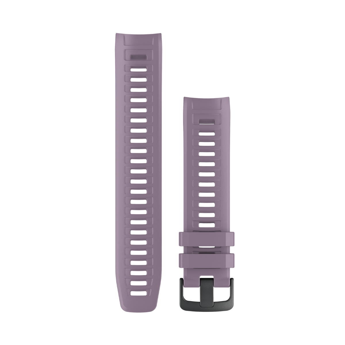 Garmin watch bands Orchid, two purple silicone straps with buckles for Garmin watches (010-12854-17)