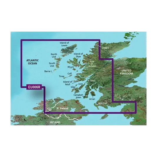 Garmin Scotland, West Coastal and Inland Charts BlueChart g3 | HXEU006R | microSD/SD by Garmin