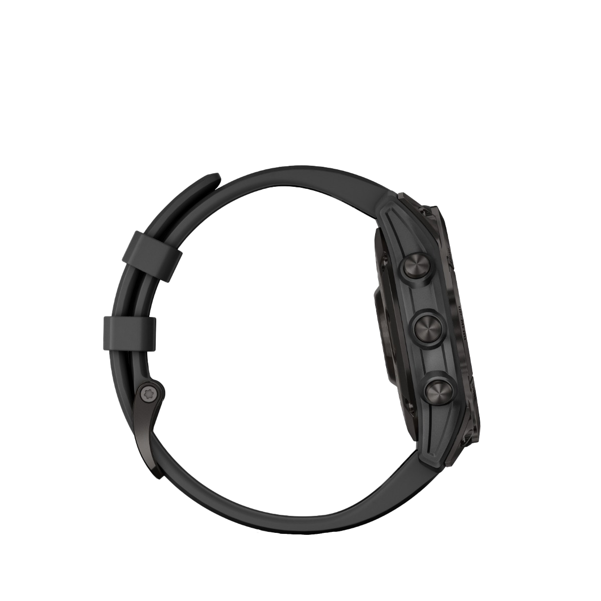 Garmin Fenix 7 Sapphire Solar, Black Titanium with Black Band (Garmin Certified Refurbished) by Garmin