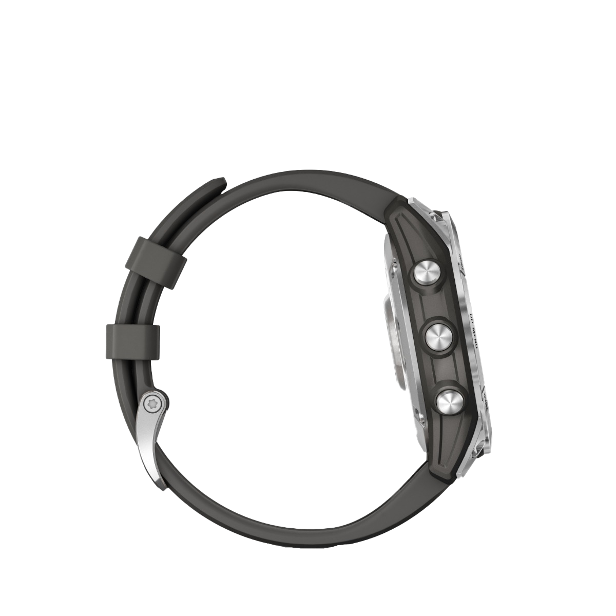 Garmin fenix 7S - Silver with Graphite Band (010-02539-00) by Garmin