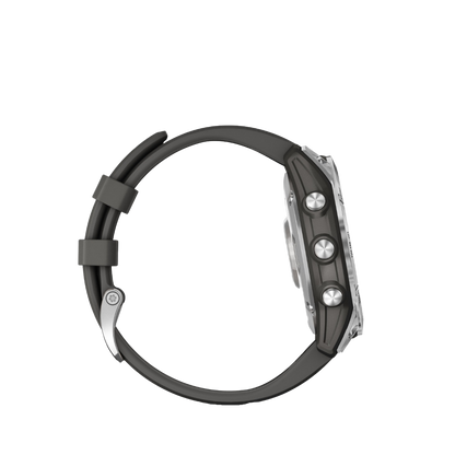 Garmin fenix 7S - Silver with Graphite Band (010-02539-00) by Garmin