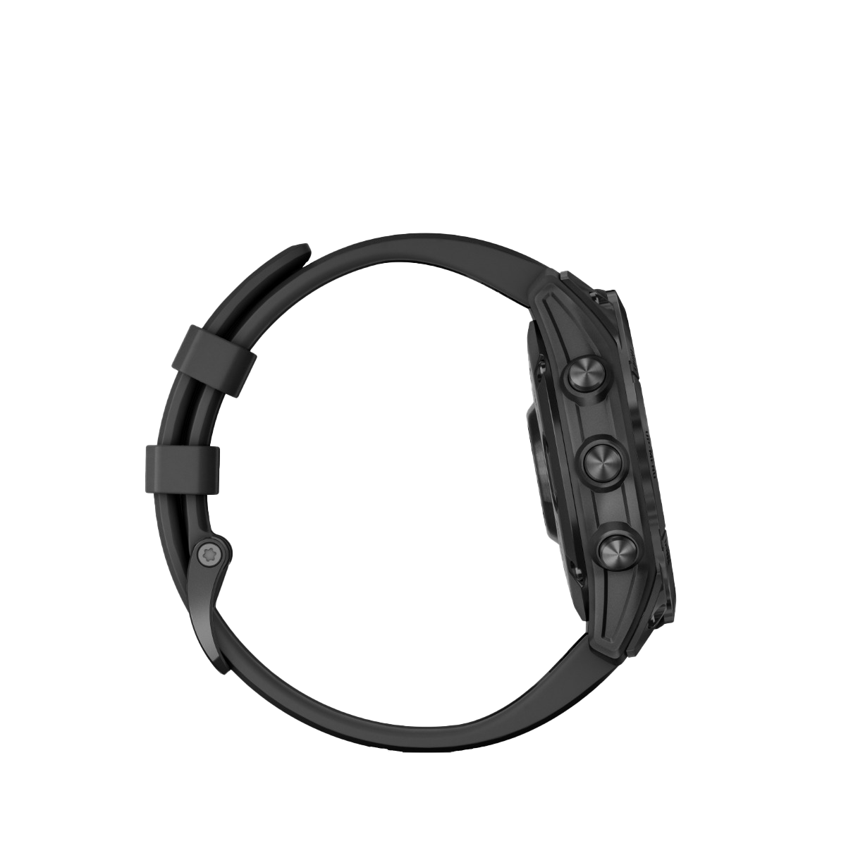 Garmin Fenix 7 Solar watch, slate gray with black band, certified refurbished