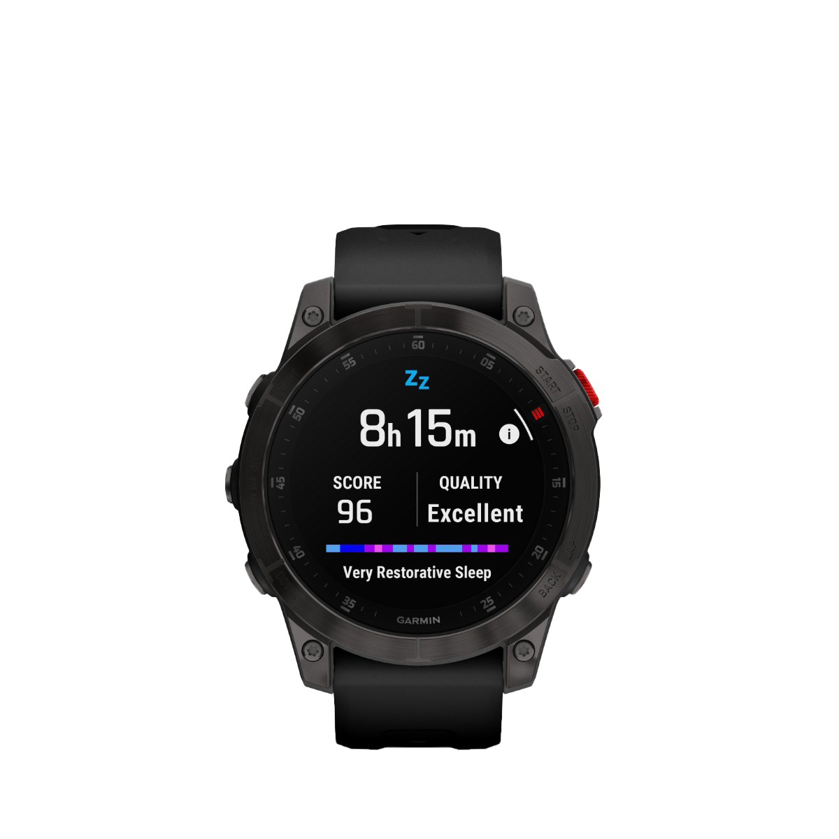 Garmin Epix Gen 2 smartwatch, Black Titanium, refurbished GPS watch with maps and built-in flashlight