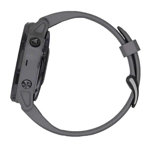 Garmin Fenix 6S Pro Solar - Amethyst Steel with Shale Gray Band (010-02409-14) by Garmin