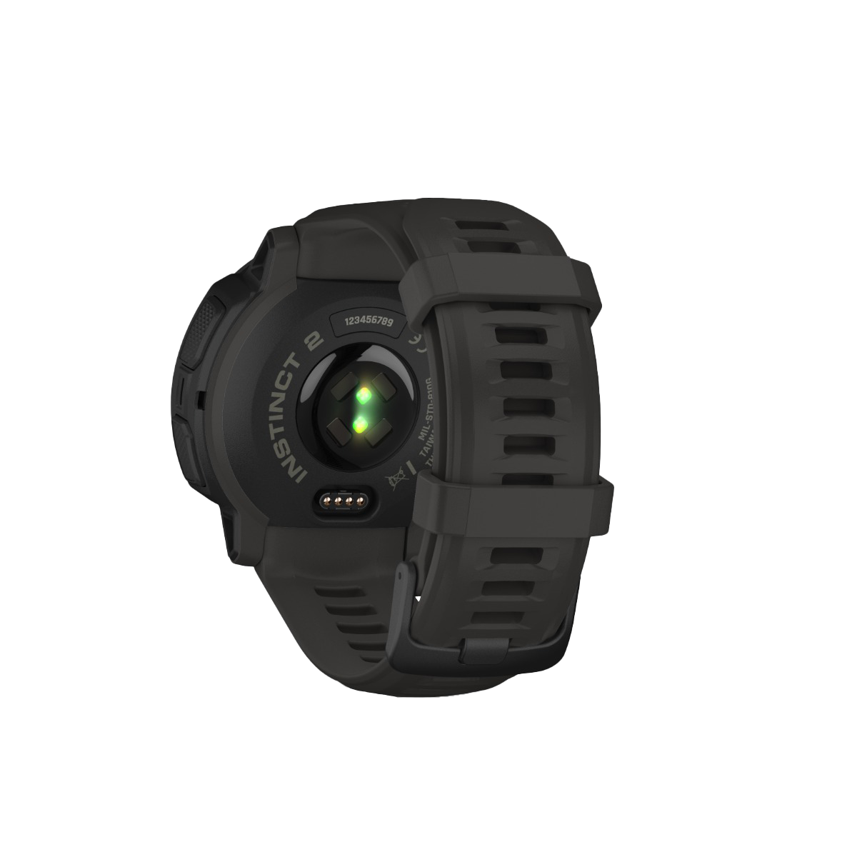 Garmin Instinct 2 Graphite smartwatch with black strap