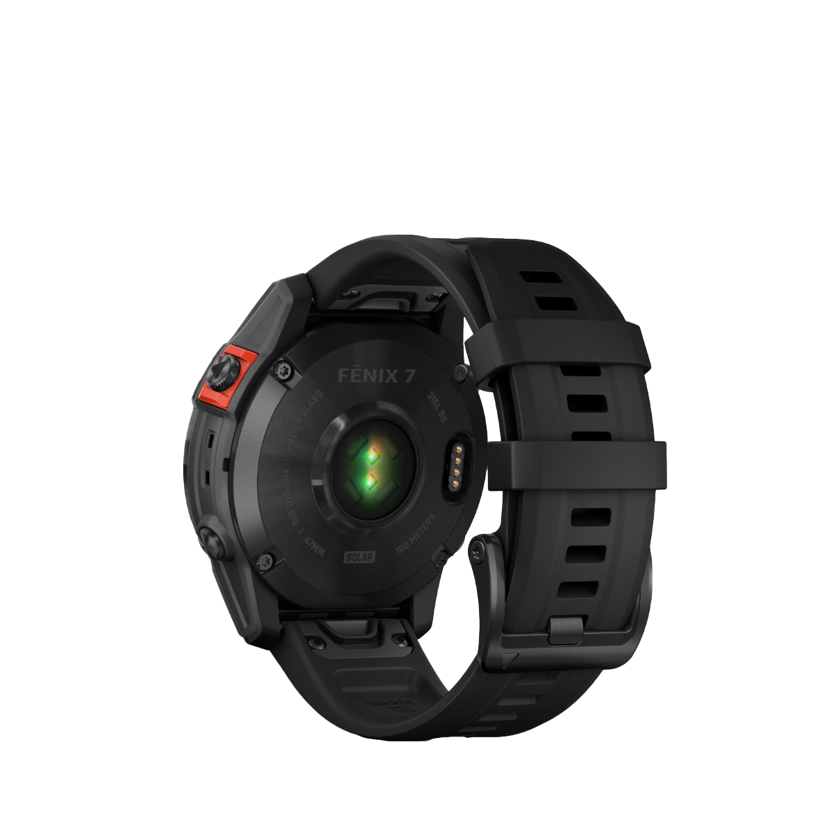 Garmin fenix 7S Solar - Slate Gray with Black Band (010-02539-12) by Garmin