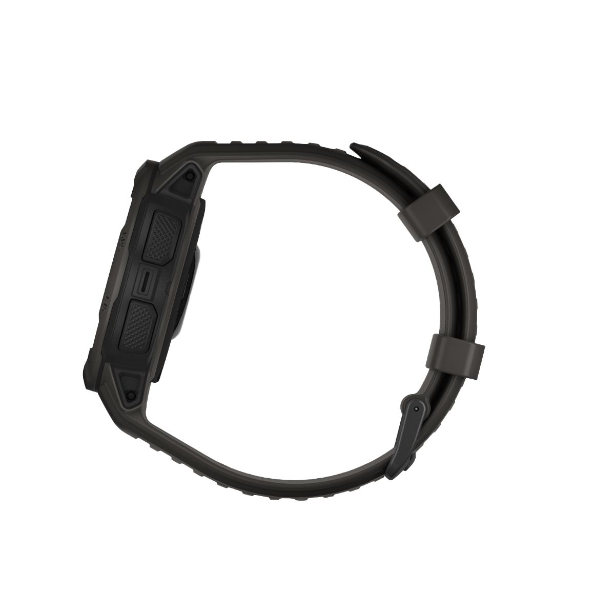 Garmin Instinct 2 Graphite smartwatch with rugged black strap