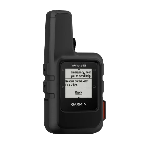 Garmin Inreach Mini, Black, Rugged & Lightweight GPS Satellite Communicator w/ InReach & SOS (Garmin Certified Refurbished) by Garmin