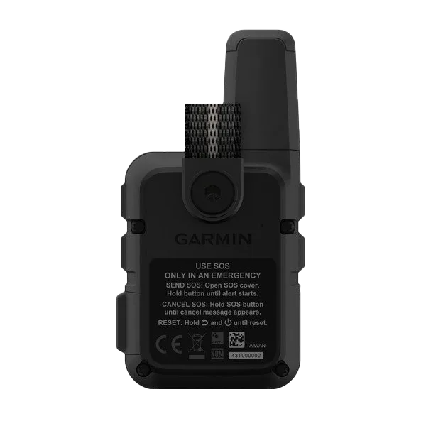 Garmin InReach Mini satellite communicator, black, rugged and compact, refurbished