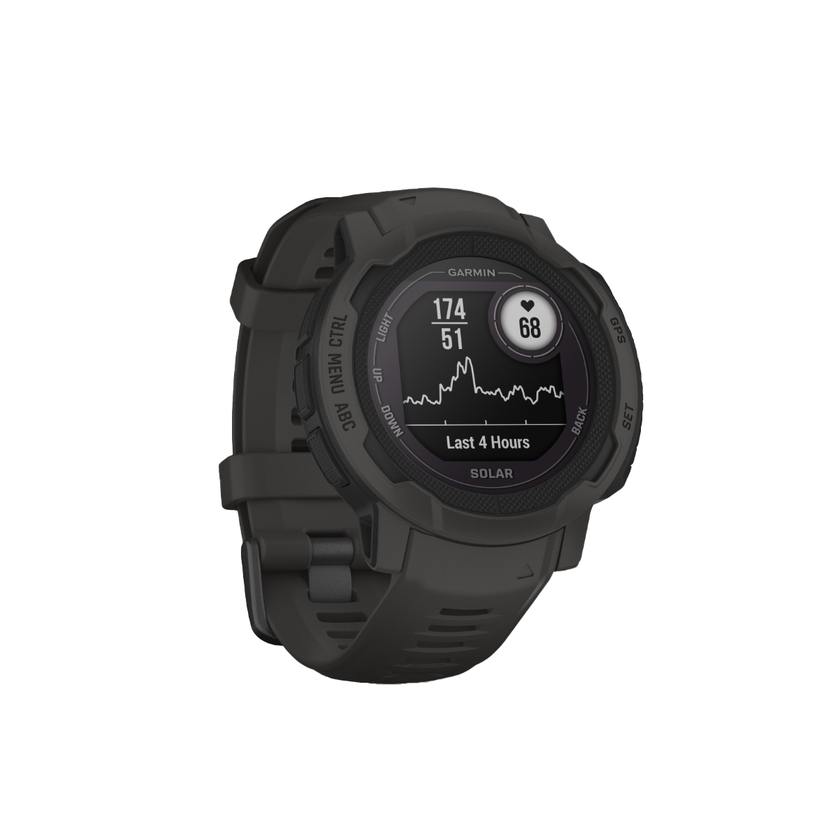 Garmin Instinct 2 Solar, Graphite (010-02627-10) by Garmin