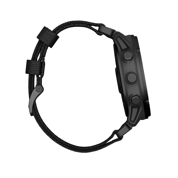 Garmin Tactix Delta Solar smartwatch, black nylon band, Ballistics model 010-02357-50.