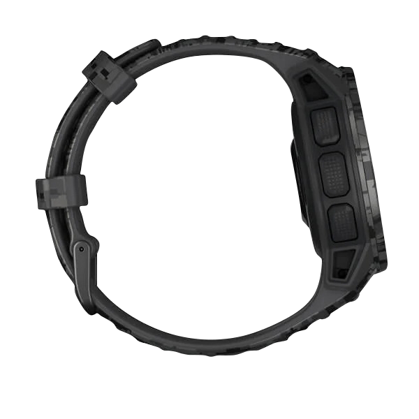 Garmin Instinct Solar Graphite Camo refurbished rugged GPS smartwatch