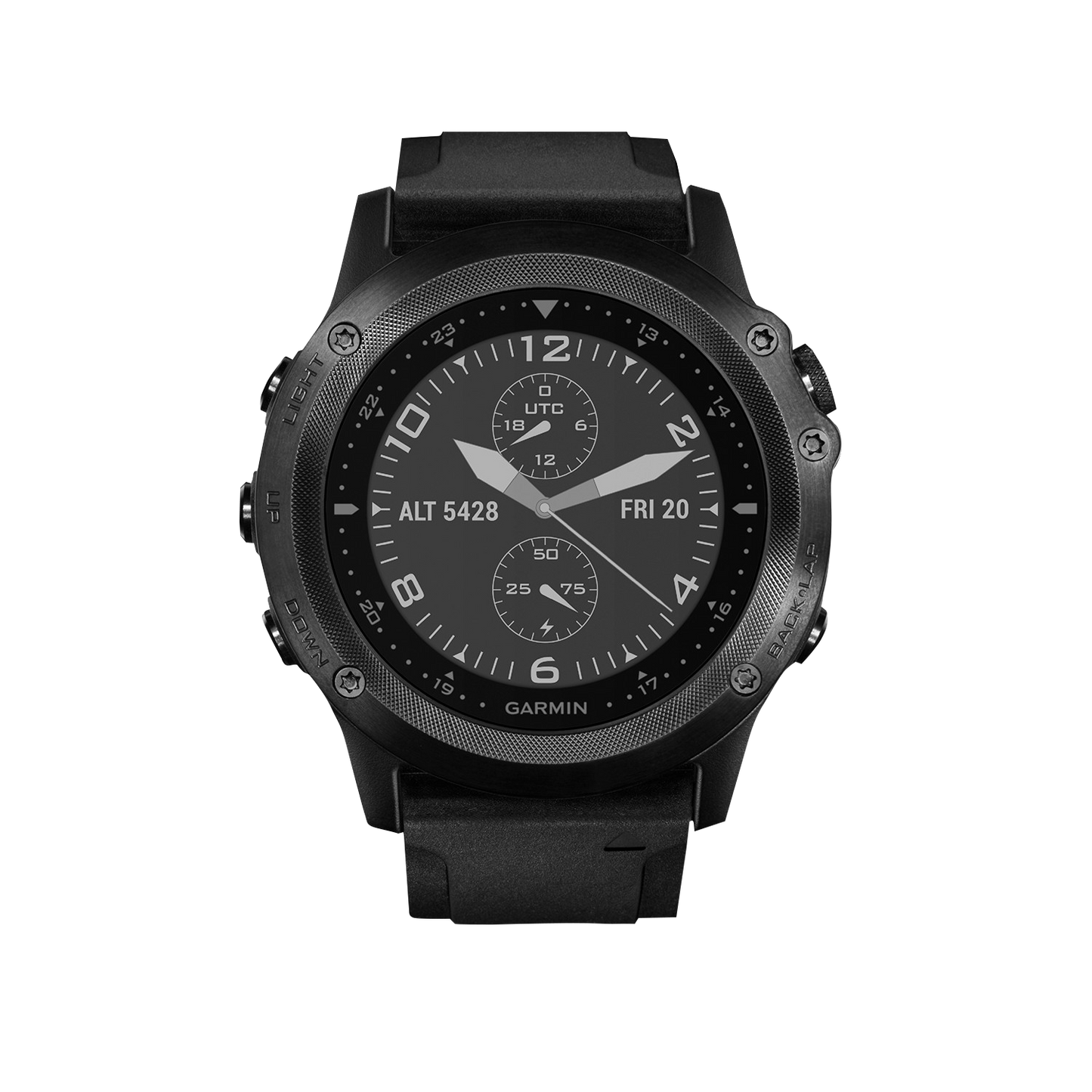 Garmin Tactix Bravo, Black w/ Silicone Band, Rugged GPS Smartwatch (Garmin Certified Refurbished) by Garmin