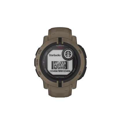 Garmin Instinct 2 Solar, Tactical Edition, Coyote Tan (010-02627-14) by Garmin