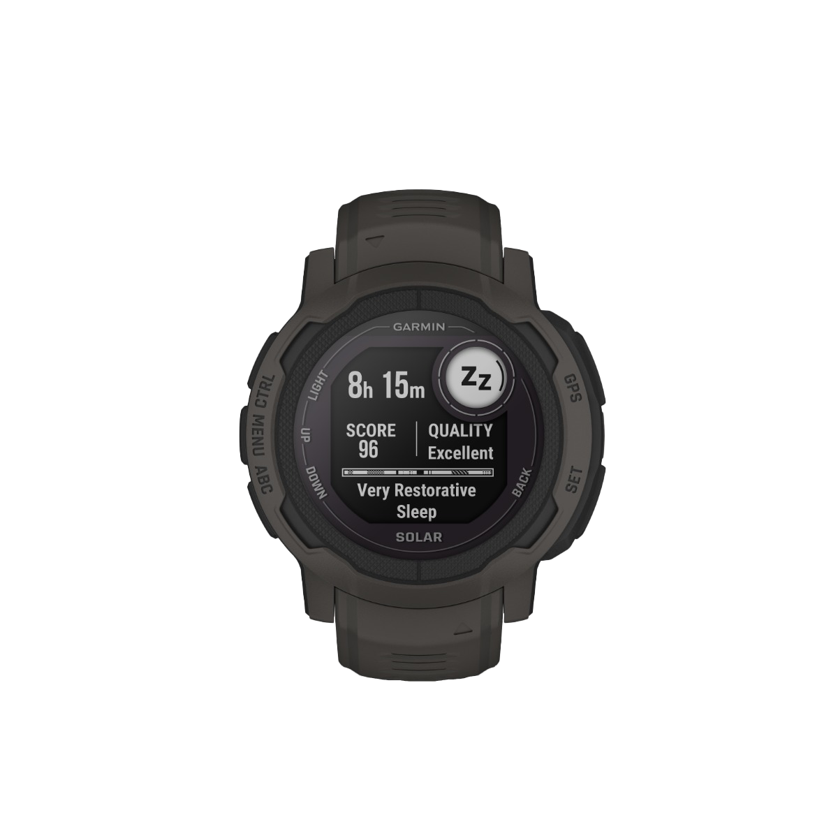 Garmin Instinct 2 Solar, Graphite (010-02627-10) by Garmin