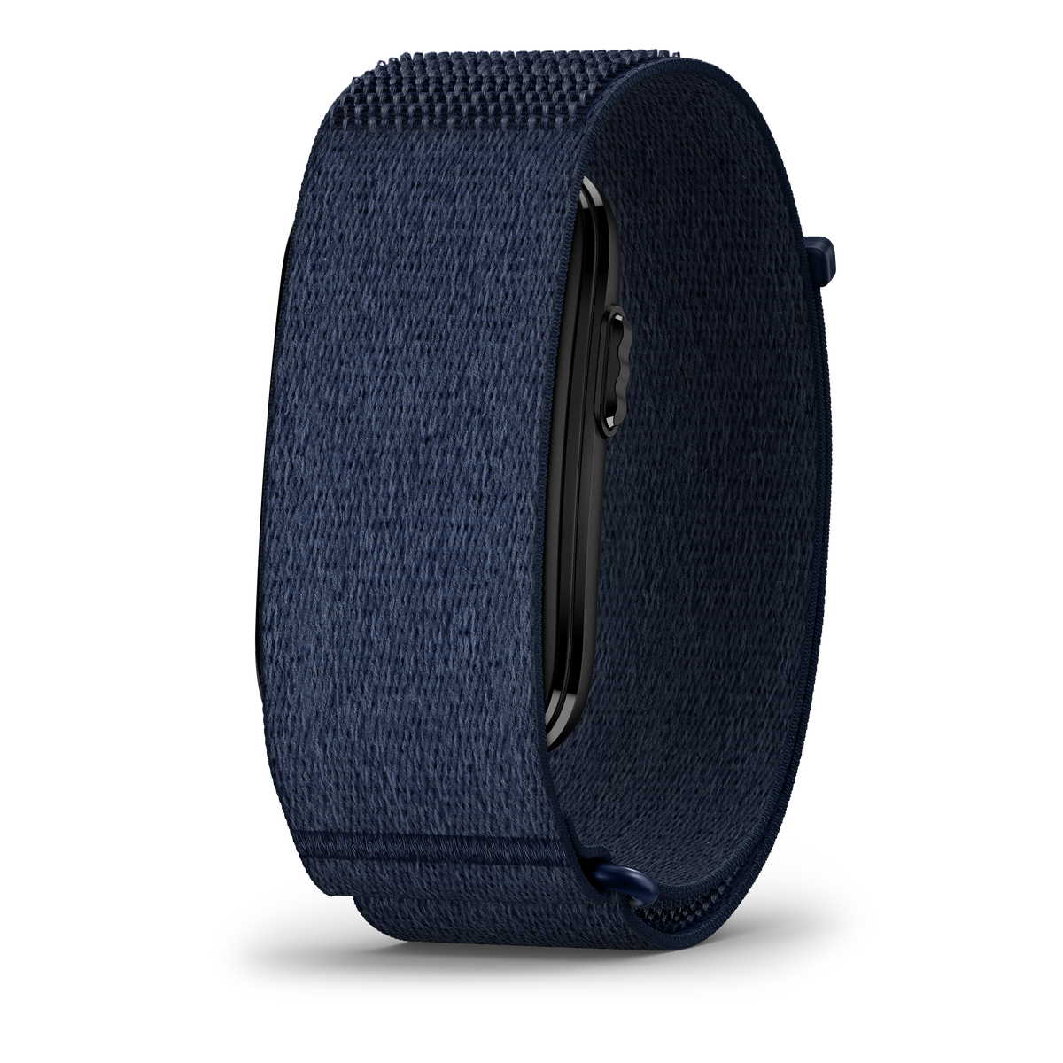 Garmin CIRQA Smart Band Captain Blue fabric watch strap, L-XL, for Venu/Garmin activity monitors.