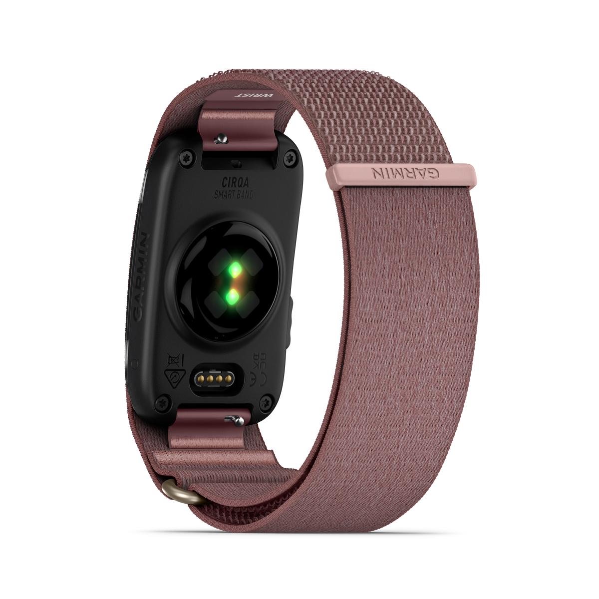 Garmin CIRQA Smart Band mauve L-XL with fabric strap for Venu activity monitors