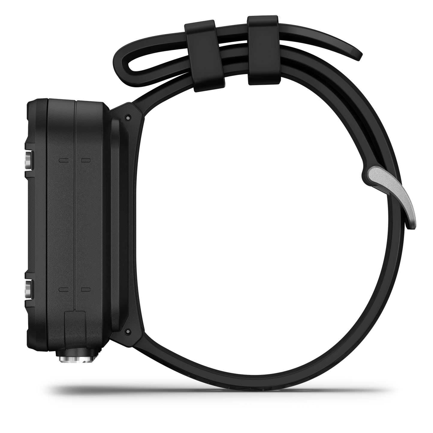 Garmin Descent X30 dive computer with black silicone strap