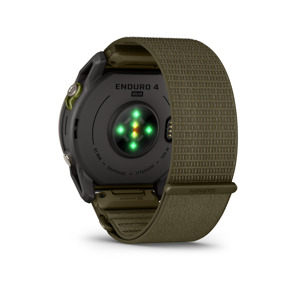 Garmin Enduro 4 GPS smartwatch with Gray/Olive band