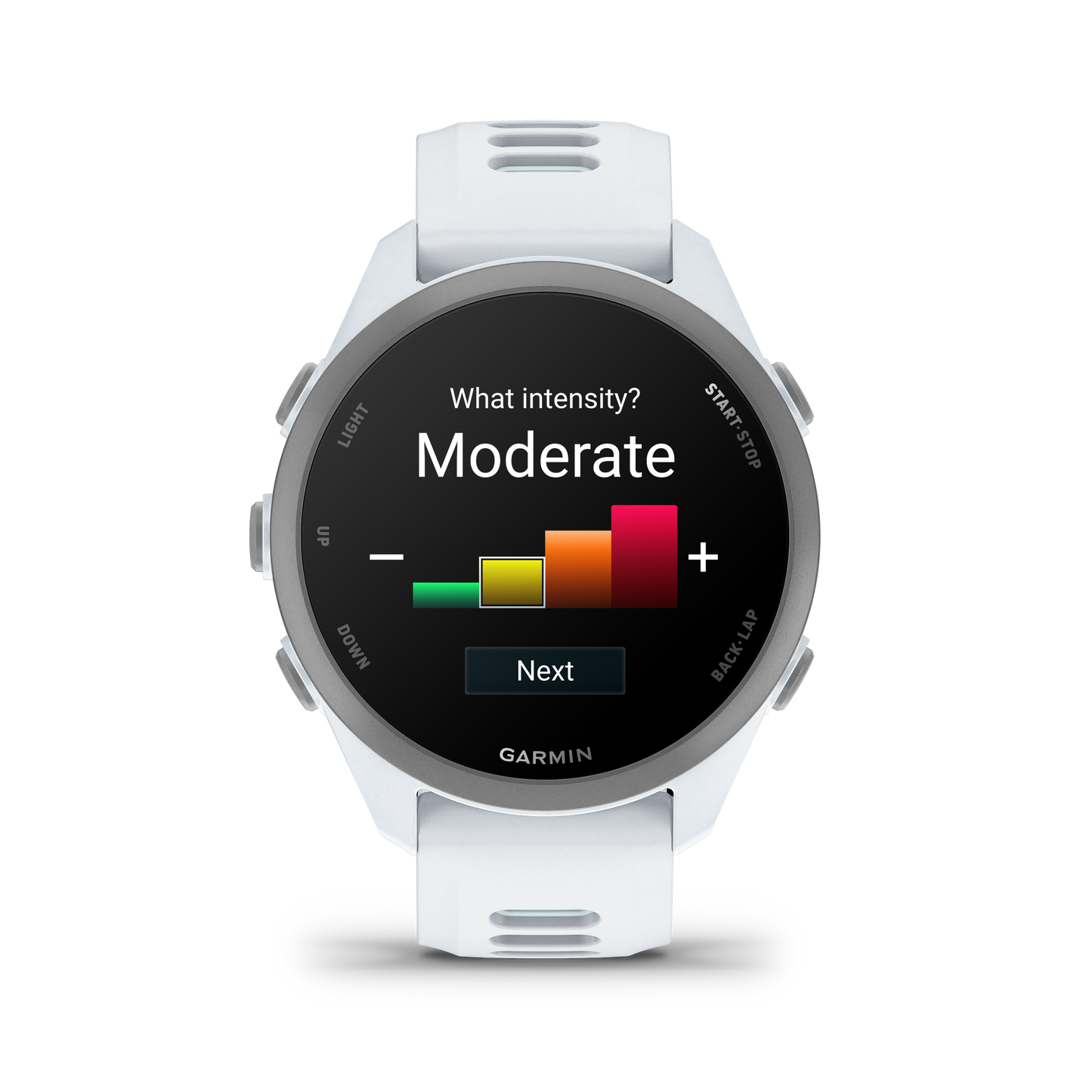 Garmin Forerunner 170 smartwatch with Whitestone/Cloud Blue band