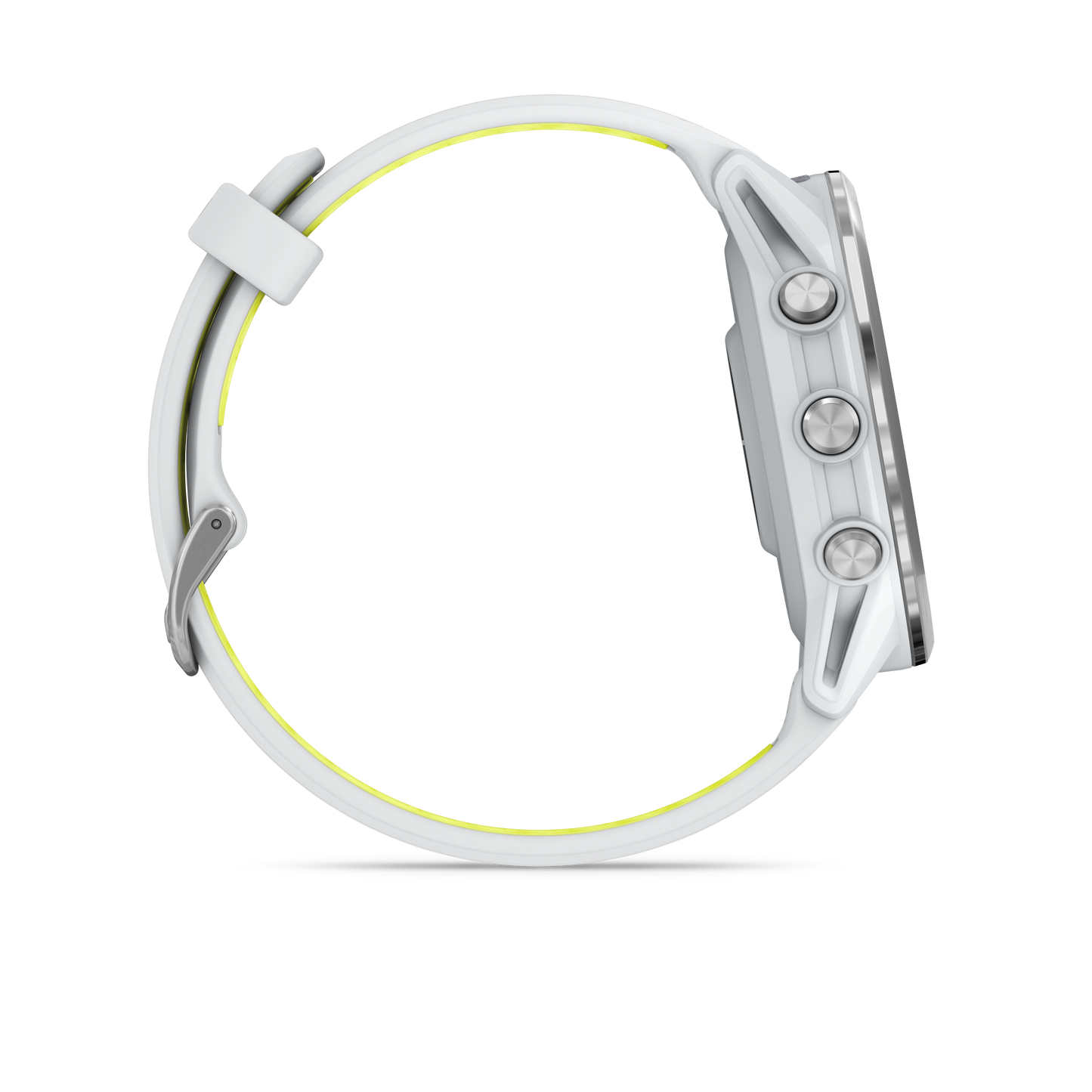 Garmin Forerunner 970, Titanium with Whitestone/Amp Yellow Band (010-02969-01) by Garmin