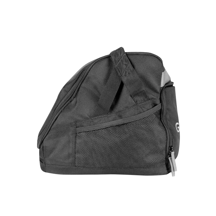 Garmin black carrying bag with handles, zipper and front pocket