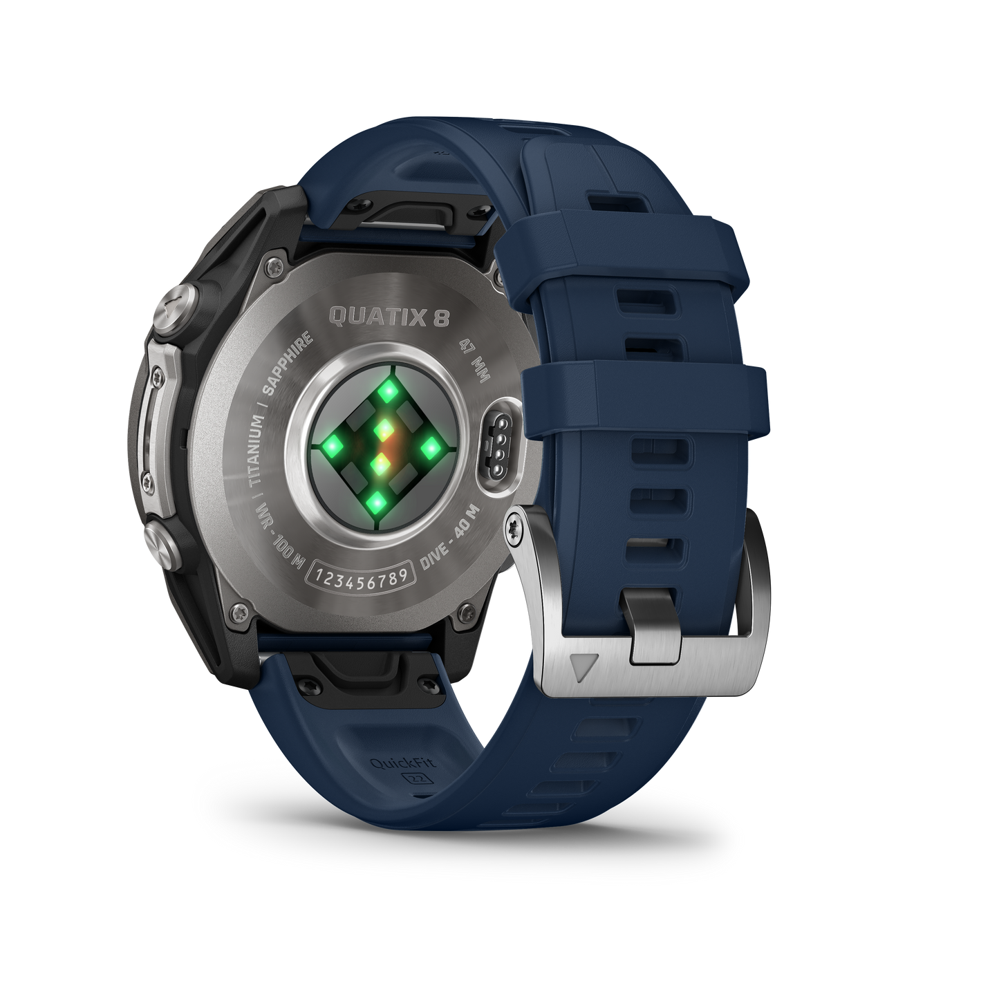 Garmin Quatix 8, (47mm), AMOLED, Marine GPS Smartwatch (010-02904-50) by Garmin