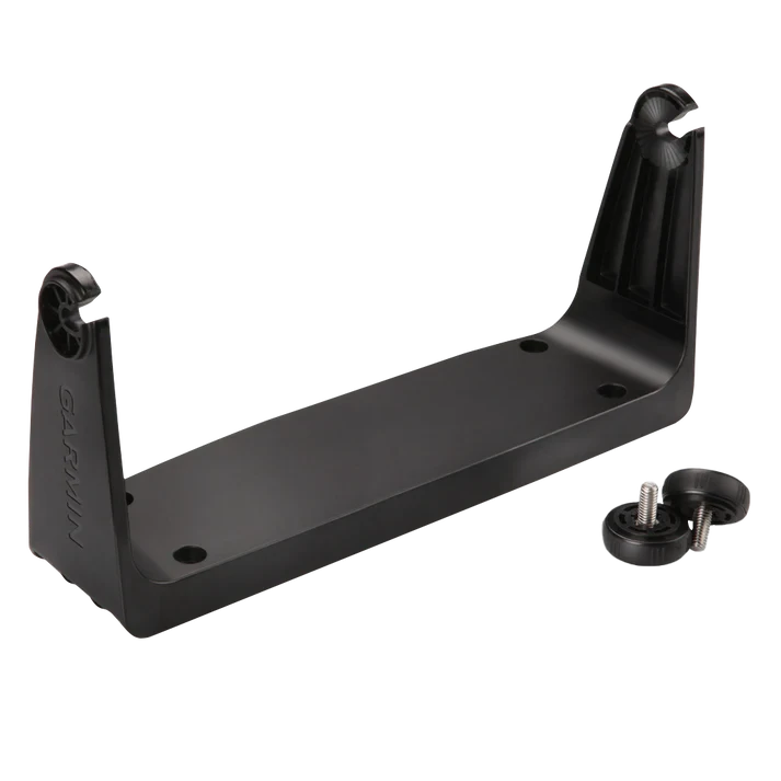 Garmin Bail Mount with Knobs for GPSMAP 7x08, black mounting bracket with two screws