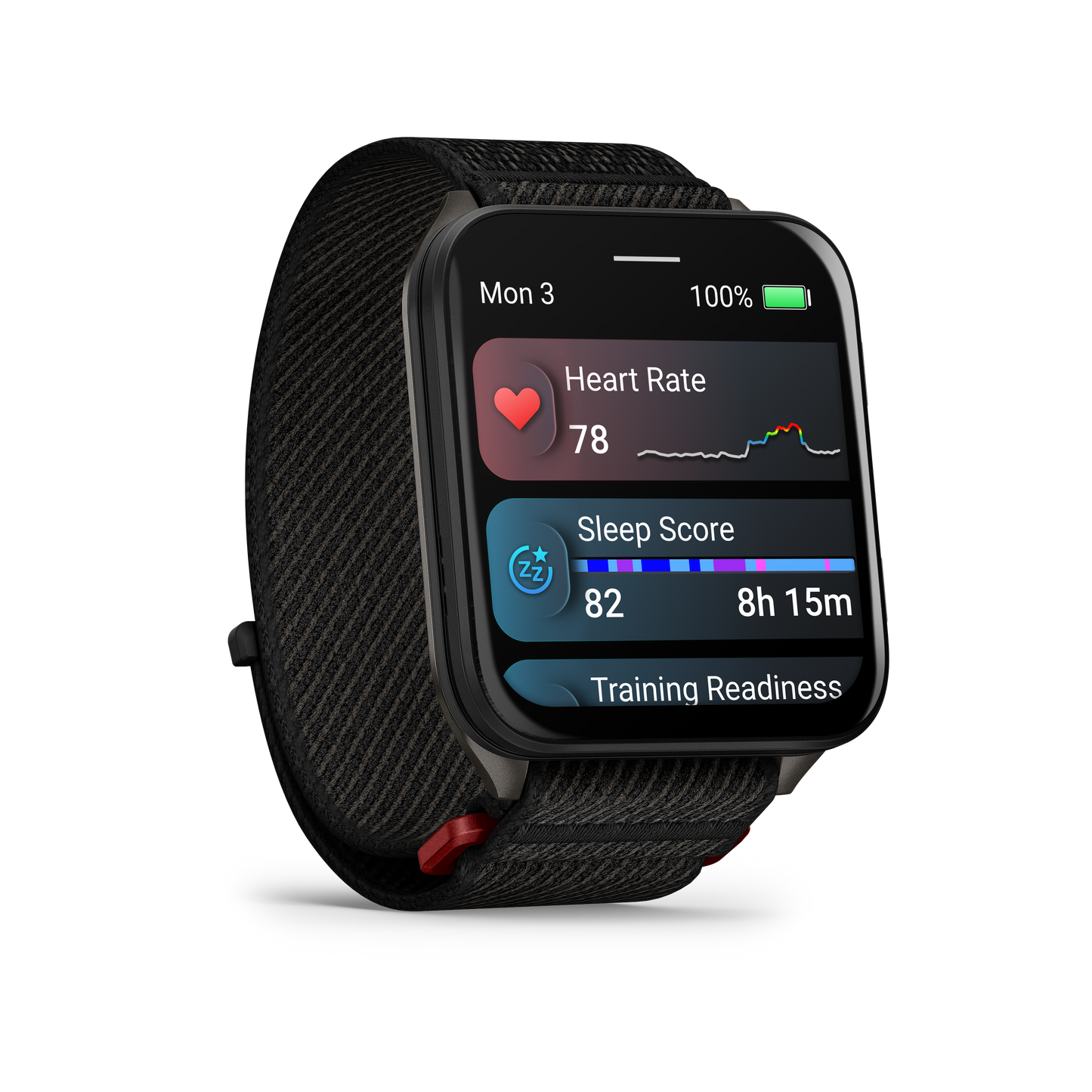 Garmin Venu X1, Black w/ Slate Titanium Case and Black ComfortFit Band (010-02980-00) by Garmin