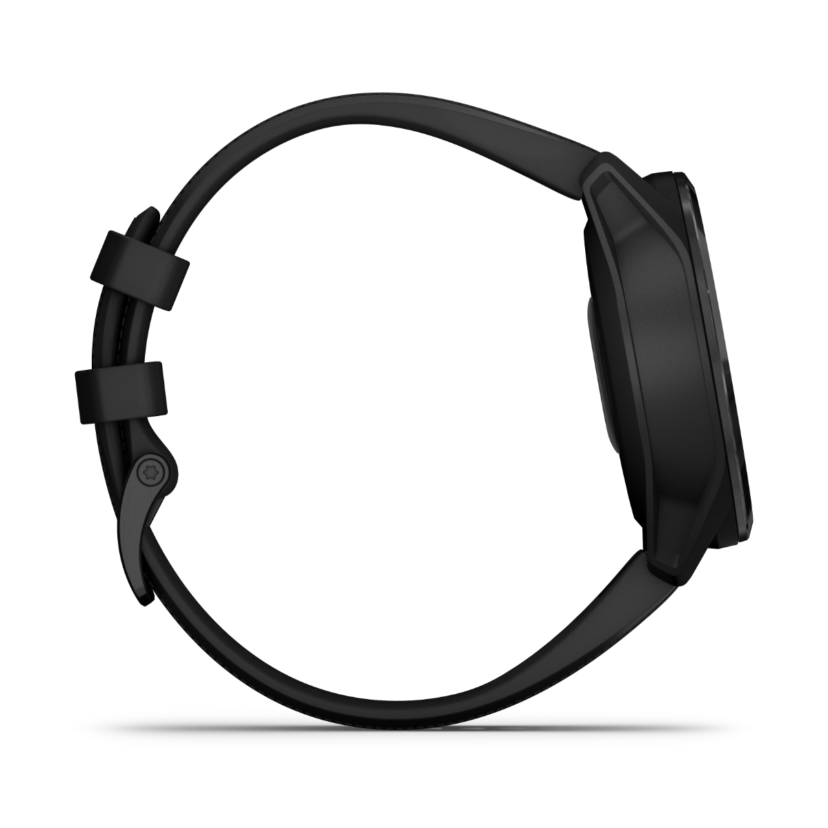 Garmin Approach S62 black golf GPS smartwatch with silicone strap