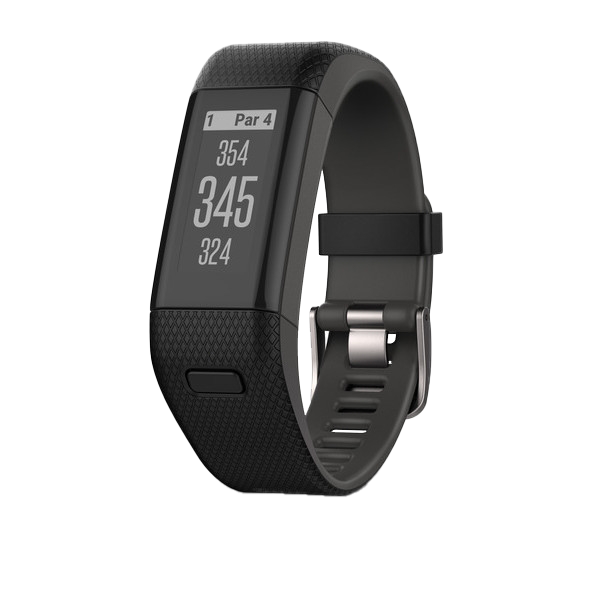 Garmin Approach X40 golf GPS smartwatch, black/gray, certified refurbished