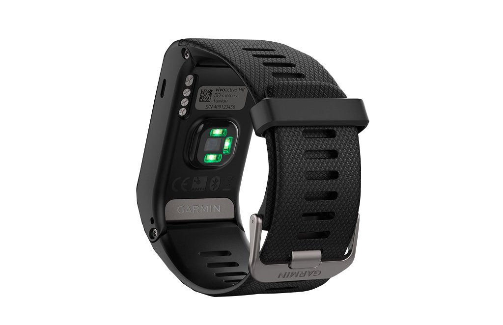 Garmin Vivoactive HR black GPS smartwatch, Garmin Certified Refurbished