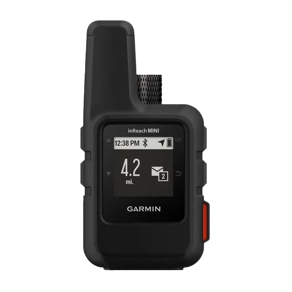 Garmin Inreach Mini, Black, Rugged & Lightweight GPS Satellite Communicator w/ InReach & SOS (Garmin Certified Refurbished) by Garmin