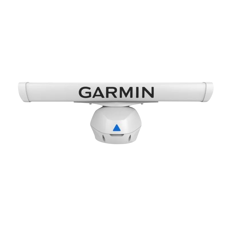 Garmin GMR Fantom 54 Open Array Radar on white pedestal