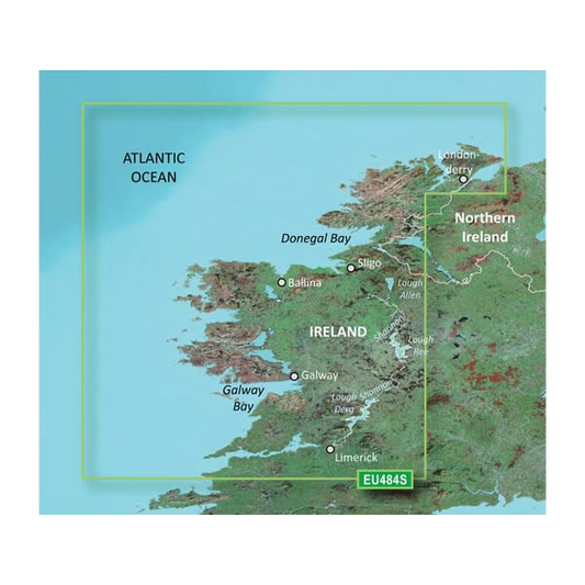 Garmin Ireland, Northwest Charts BlueChart g3 Vision | VEU484S | microSD/SD by Garmin