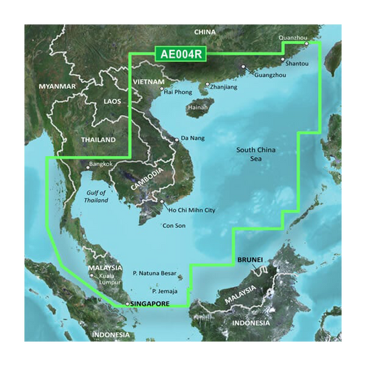 Garmin South China Sea Coastal Charts BlueChart g3 | HXAE004R | microSD/SD by Garmin