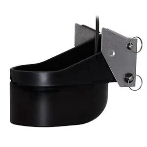 Garmin TM265LH AIRMAR transducer with mounting bracket, black.