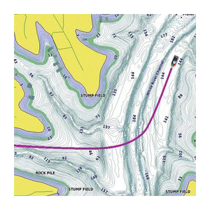 Garmin LakeVü HD Canada microSD map card with colorful topo map (010-C1113-00) by Garmin