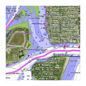 Garmin BlueChart g3 Vision map card: Italy Southwest and Tunisia charts on microSD/SD, VEU013R
