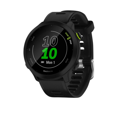Garmin Forerunner 55, Black (Garmin Certified Refurbished) by Garmin