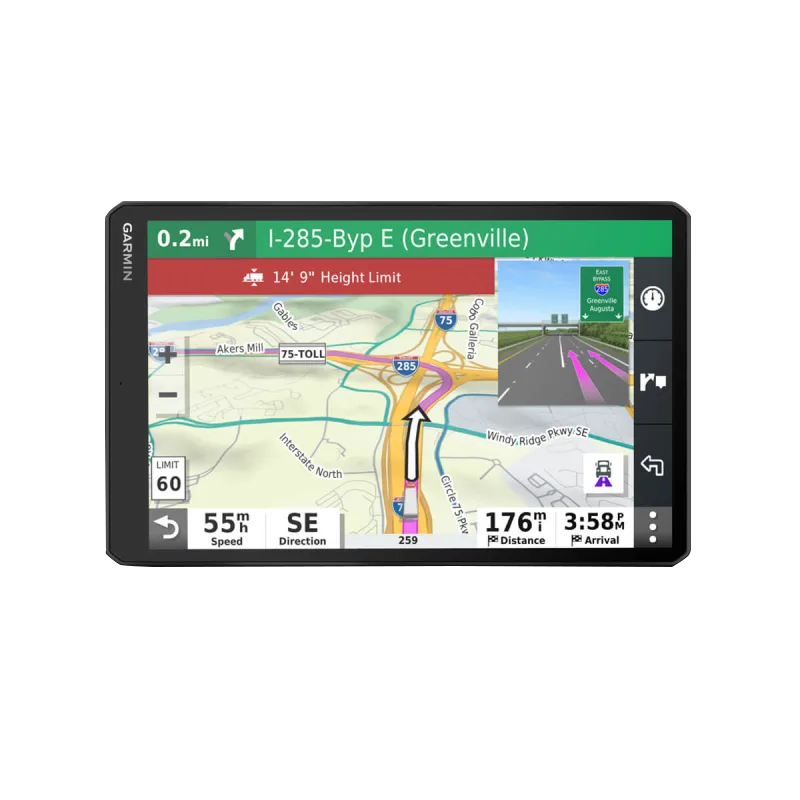 Garmin Dezl OTR1000 Trucking GPS Navigator with 10-inch screen, Garmin Certified Refurbished
