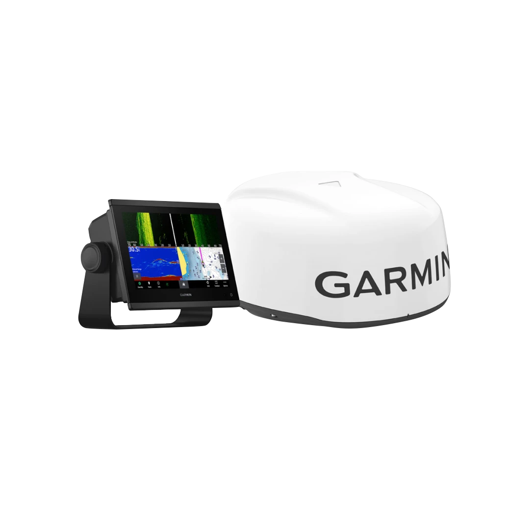 Garmin GPSMAP 943xsv marine chartplotter with GMR 18 HD3 radar dome, 2-piece set